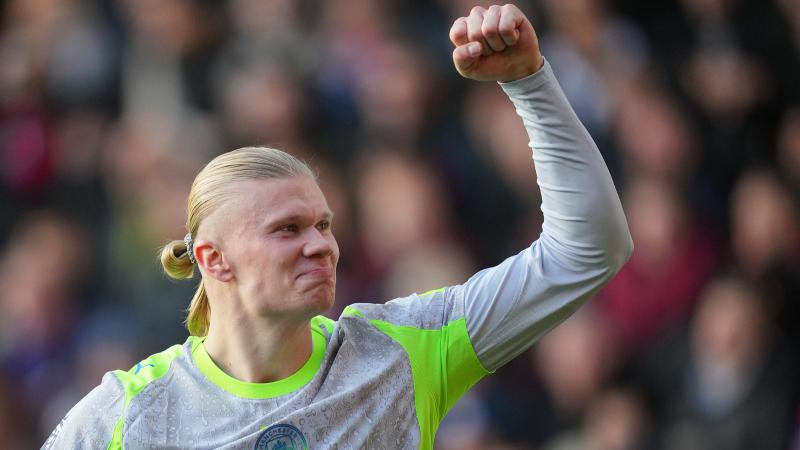 对阵曼城小角度推射破门，罗德里戈打破32场进球荒（罗德里戈对阵曼城小角度得手，终结32场进球荒）